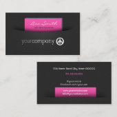 Company business card visitenkarte (Vorne/Hinten)