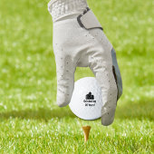 Company Business Logo Celebrating # Years Custom Golfball