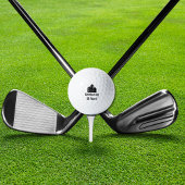 Company Business Logo Celebrating # Years Custom Golfball