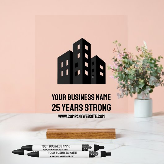 Company Business Logo Celebrating # Years Custom Kugelschreiber