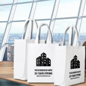 Company Business Logo Celebrating # Years Custom Sockelschild