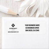 Company Business Logo Professional Return Address  (Insitu)