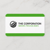 Company Corporate | Financial Business Man Visitenkarte (Rückseite)