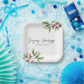 Company Holiday Party  Pappteller (Party)