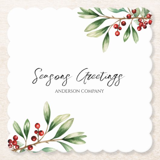 Company Holiday Party  Untersetzer (Vorderseite)