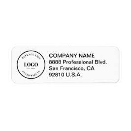 Company logo here Custom business Return address