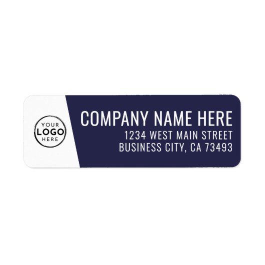Company Logo Navy Blue Business (Vorne)