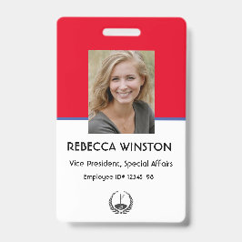 Company Photo ID Security Badge Ausweis