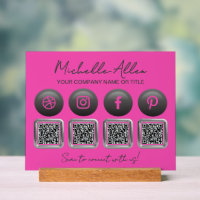 Company Social Media QR Codes