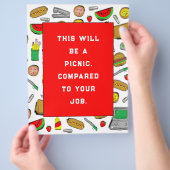 Company Summer Party Flyer (Hand)