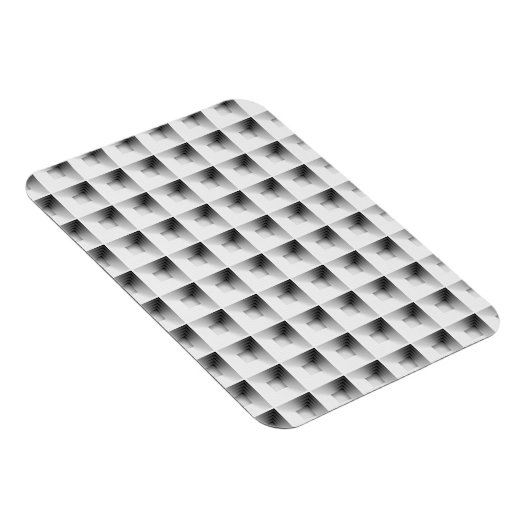 Compartment Design in Grey. Magnet (Rechte Seite)