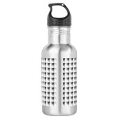 Compartment Design in Grey. Trinkflasche (Rückseite)