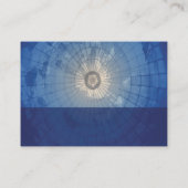 Compass Blue Beruflich Visitenkarte (Rückseite)