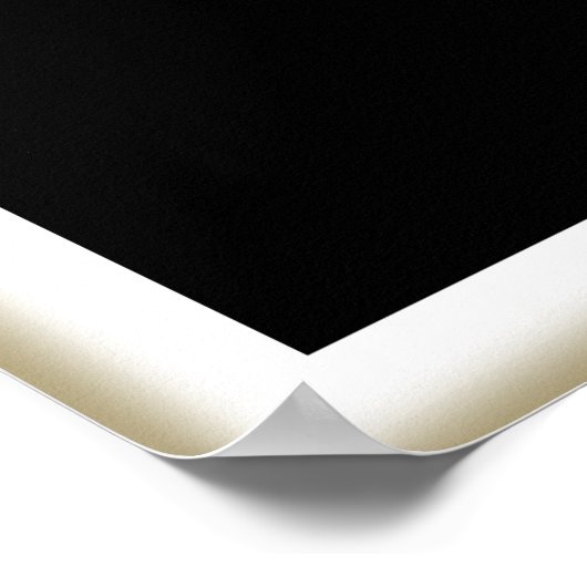 Compass Blume Print Poster (Ecke)