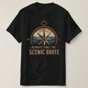 Compass Camping T-Shirt – Immer die landschaftlich