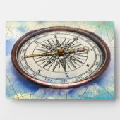 Compass Clouds Fotoplatte (Vorderseite)
