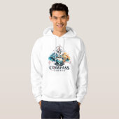 Compass Coffee Mountain Adventure Kapuzenpullover Hoodie (Vorne ganz)