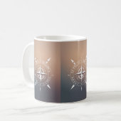 Compass Design Modren-Tasse Kaffeetasse (Vorderseite Links)