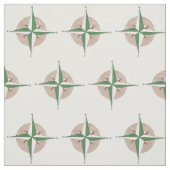 Compass Direction Camping Wandern Bergsteigen Stoff (Muster)