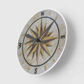 Compass Director Design Point Floor Table Top Mar Runde Wanduhr (Winkel)