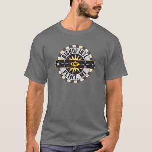 Compass - Flint - MI Bishop Intl. Flughafen FNT T-Shirt