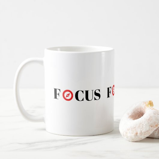 Compass Focus Design Tasse (Mit Donut)
