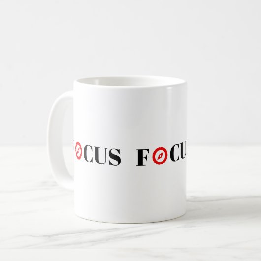 Compass Focus Design Tasse (Vorderseite Links)