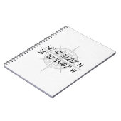 Compass GPS Zuhause-Koordinaten Notizblock (Linke Seite)