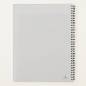 Compass Hard Cover Planer - Mitternachtskartograf (Rückseite)