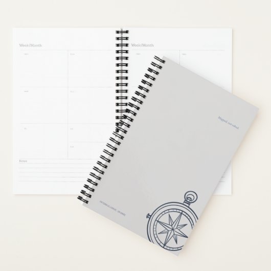 Compass Hard Cover Planner- Midnight Cartographer Planer (Anzeige)