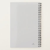 Compass Hard Cover Planner- Midnight Cartographer Planer (Rückseite)