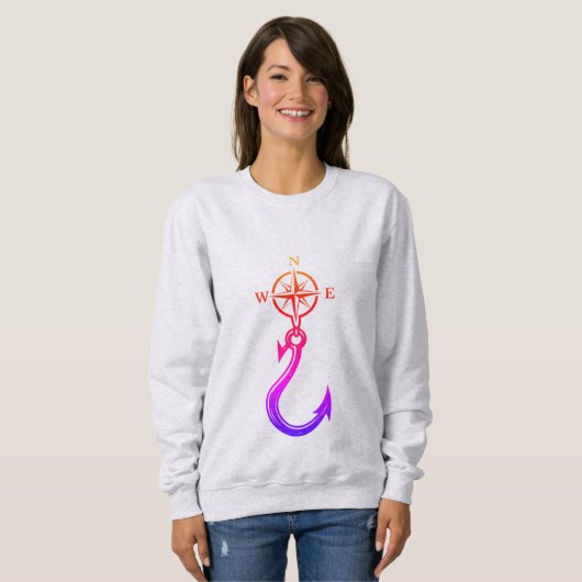 Compass & Hook – Women’s Sweatshirt (Vorne ganz)