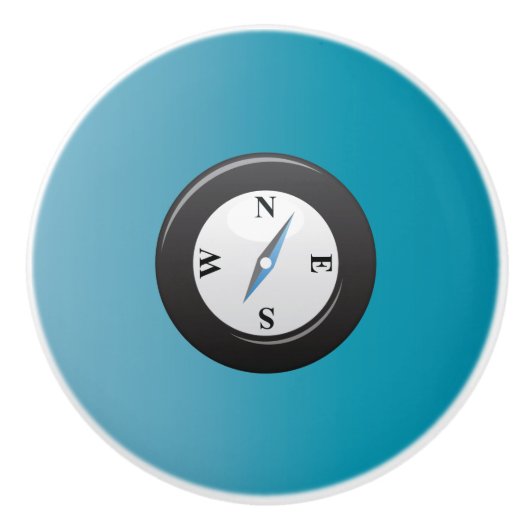 Compass Keramik Knob Keramikknauf (Vorderseite)