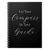 'Compass Lass Your Guide' - Weiß Notizblock (Vorderseite)