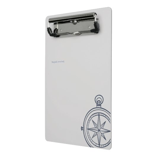 Compass-Midnight Cartographer- Clipboard Mini Klemmbrett (Gewinkelt2)