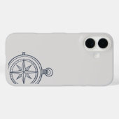 Compass- Midnight Cartographer- iPad/phone Cover (Rückseite (Horizontal))