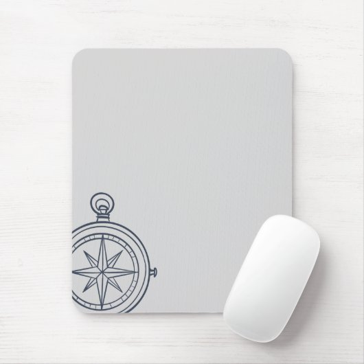 Compass- Midnight Cartographer  Mousepad (Mit Mouse)