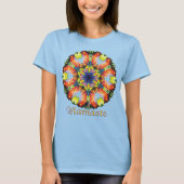 Compass Namaste Kaleidoskop-T - Shirt (Vorderseite)