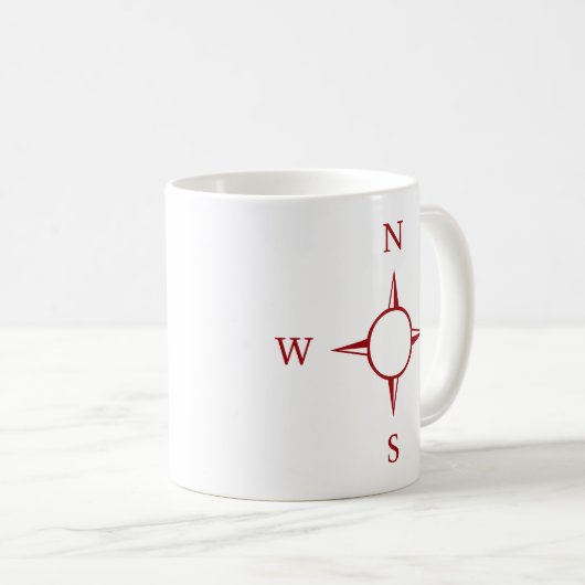 Compass Points Tasse (VorderseiteRechts)