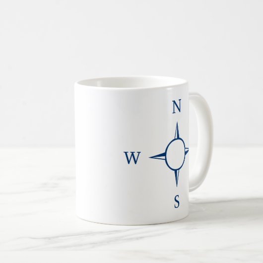 Compass Points Tasse (VorderseiteRechts)