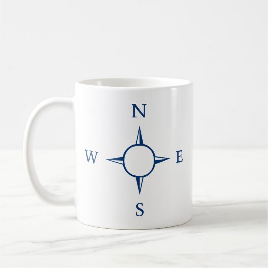 Compass Points Tasse (Links)