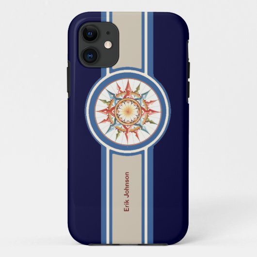 COMPASS ROSE - ADD Case-Mate iPhone HÜLLE (Rückseite)