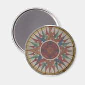Compass-Rose für Manuskript Magnet (Vorderseite/Rückseite)