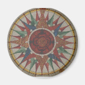 Compass-Rose für Manuskript Magnet (Vorne)