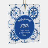 Compass Rose Keramikornament (Rechts)