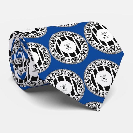 Compass Rose Neck Tie Krawatte (Gerollt)