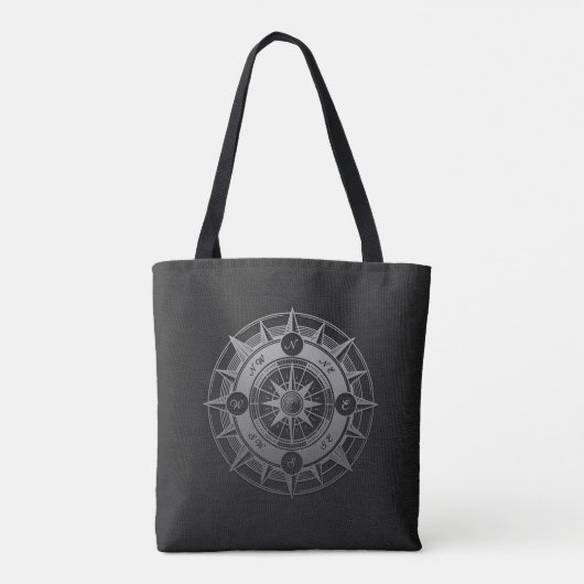 Compass-Rose Tasche (Rückseite)