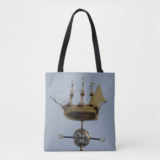 Compass Rose Tote Bag Tasche (Vorderseite)