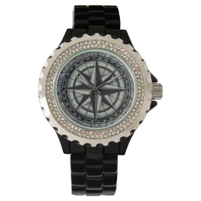 Compass Rose Watch Armbanduhr (Vorderseite)