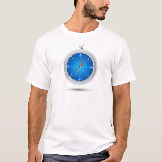 Compass Safari Navigation T-Shirt (Vorderseite)
